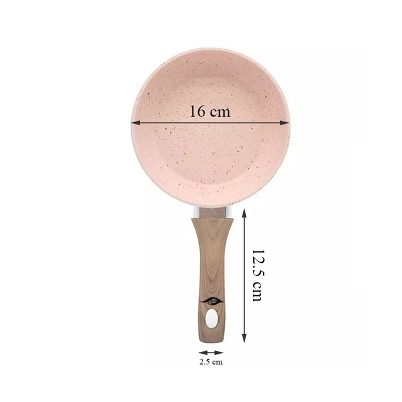 [HCM]Chảo đá hoa cương chống dính XJ21 (16cm)
