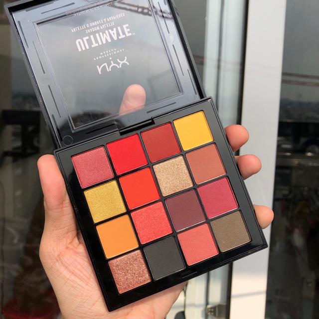 [AUTH - BILL US ] Bảng mắt 16 màu NYX ultimate eyeshadow palette