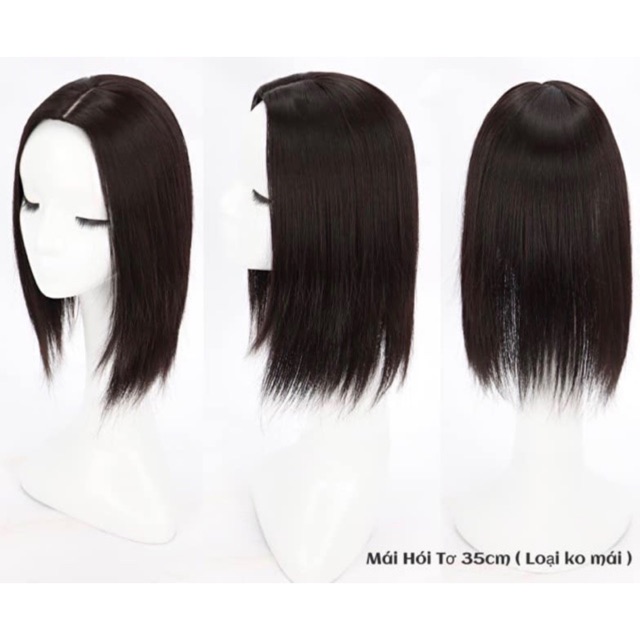 TÓC GIẢ mái dài che hói mái dài