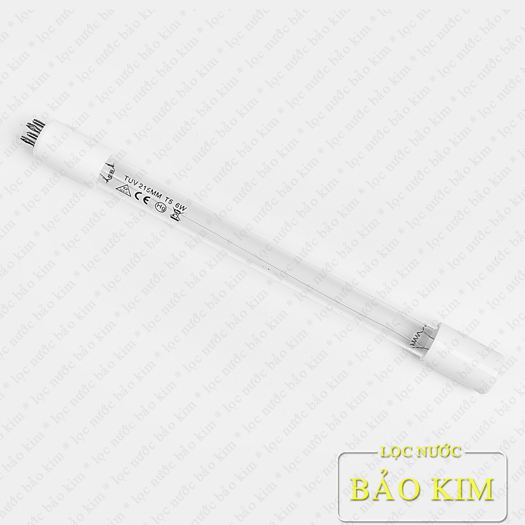 Bóng đèn uv máy lọc nước 6w – dài 215mm- 4 chấu
