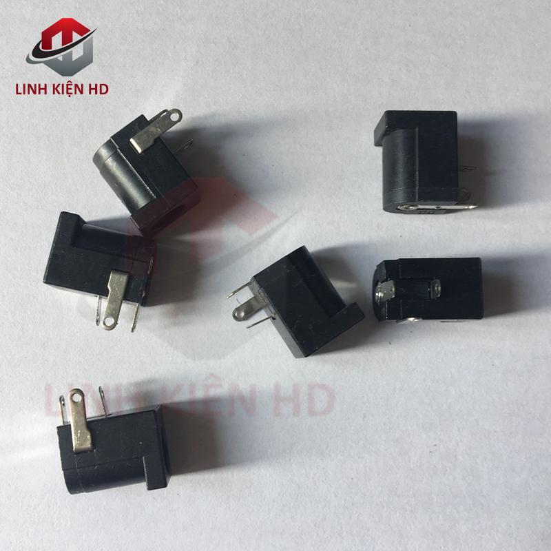 10 đầu JACK nguồn cái tròn 5.5mm - 2.1mm