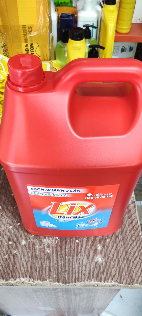 Nước giặt Lix đậm đặc 9kg