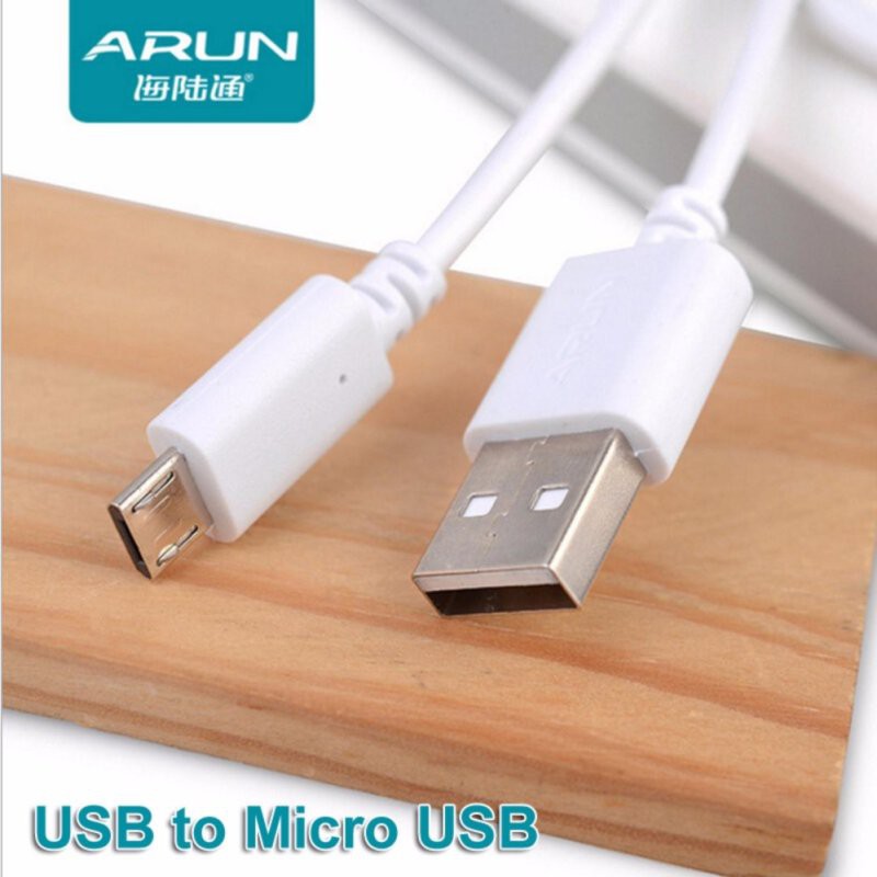 cáp sạc nhanh Arun 8600 micro Type C Iphone  usb dài 1m