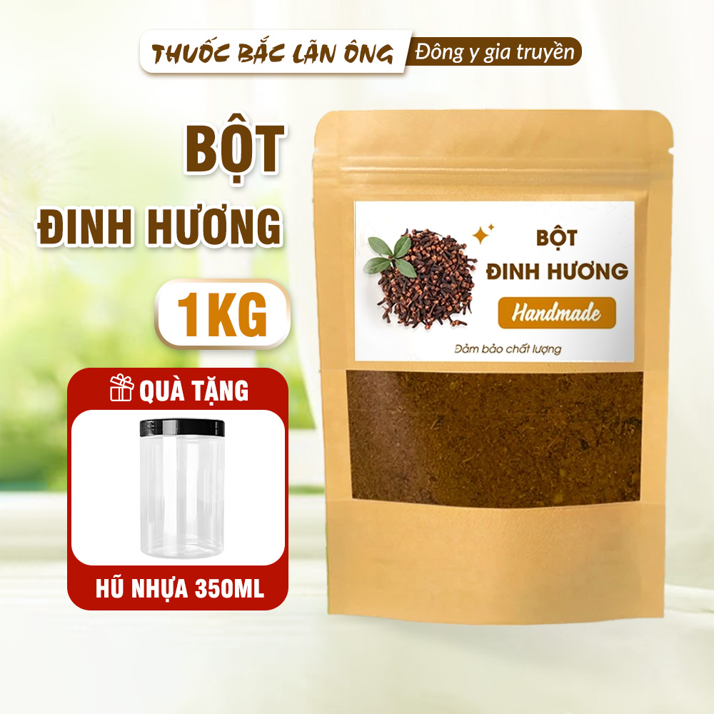 Bột đinh hương 500g, gia vị nấu ăn, hương thơm nồng nàn, kích thích vị giác