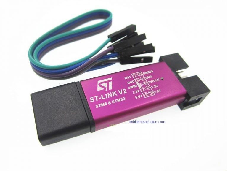 Mạch Nạp STM8, STM32 ST-Link V2 Mini