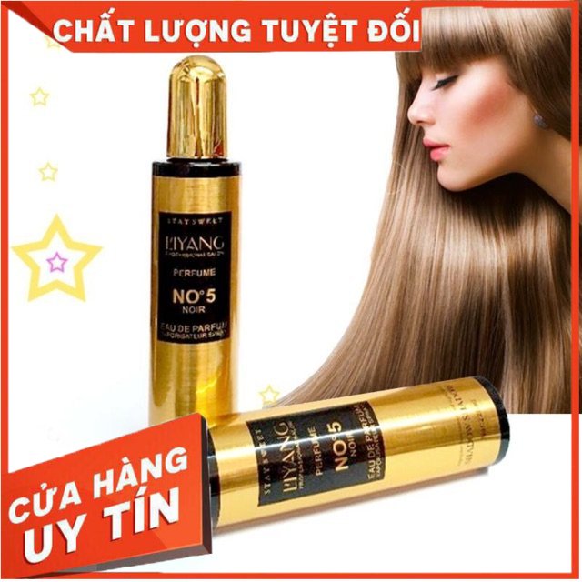 [HCM]XỊT DƯỠNG TÓC HƯƠNG NƯỚC HOA LIYANG No5 220ml