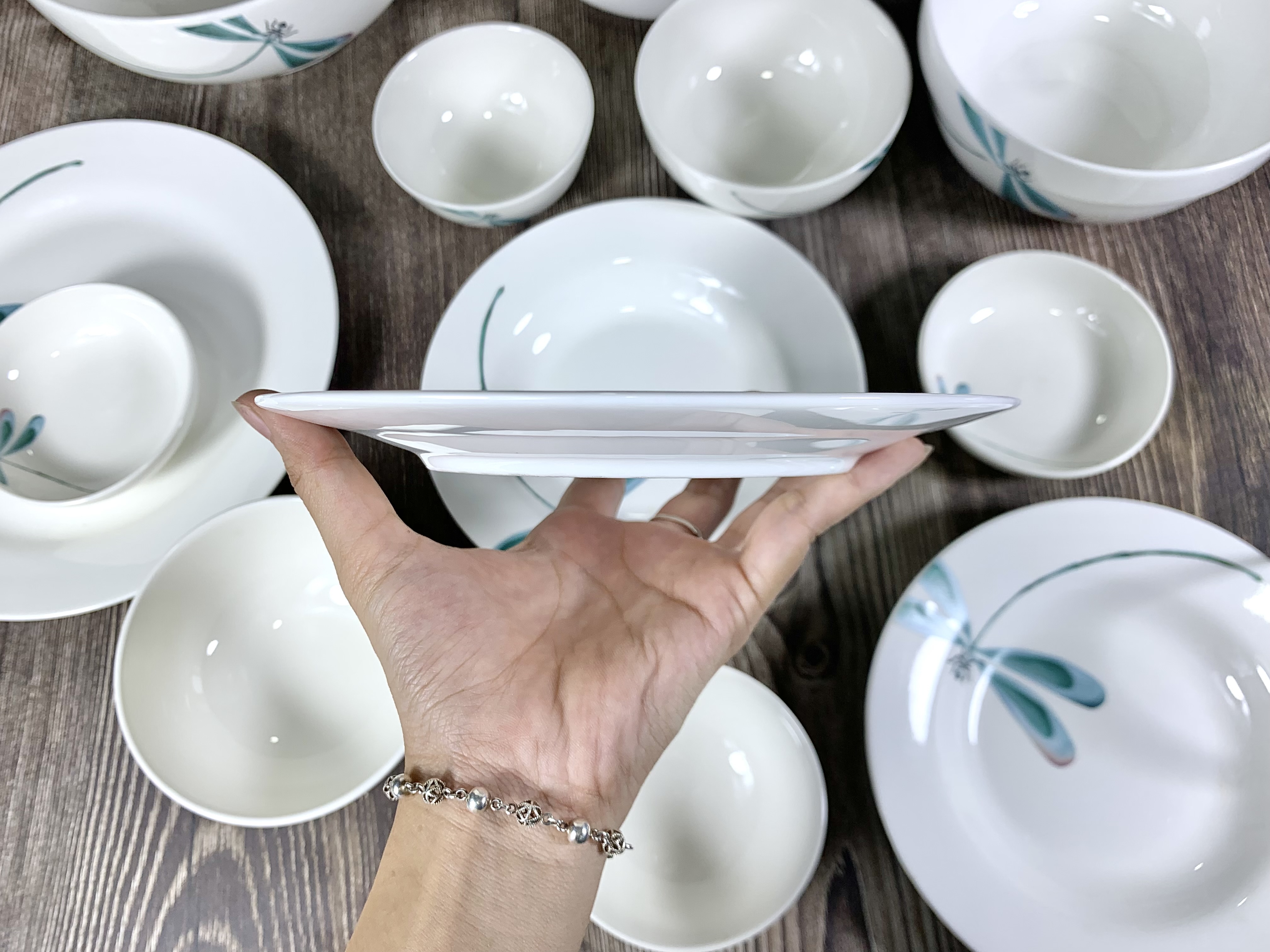 ĐĨA 6 CẠN TP 1836 SỨ BÁT BẢO CAO CẤP, sINCE_1977