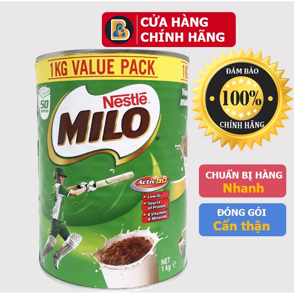 Date 2024 - Sữa Milo của Úc 1kg