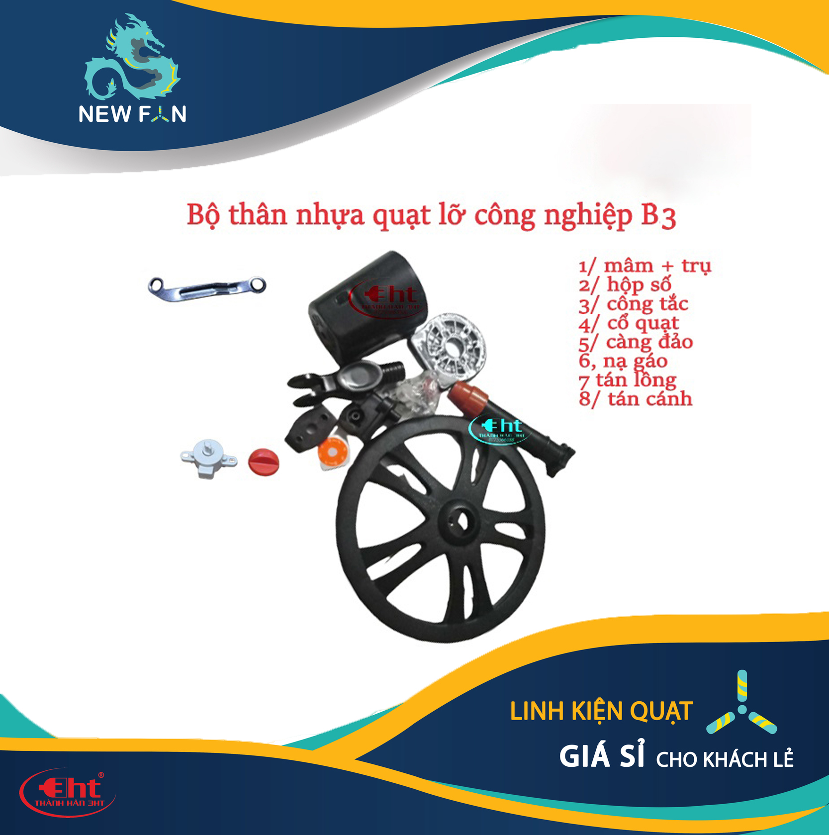 BỘ THÂN QUẠT LỠ B3