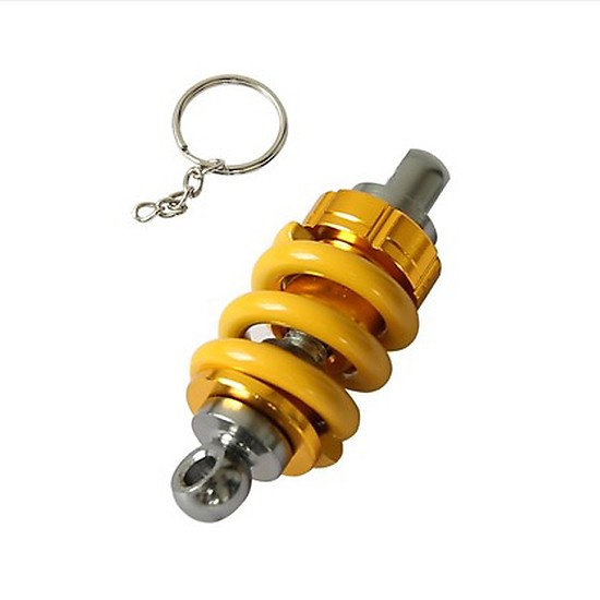 Móc khóa phuộc màu vàng