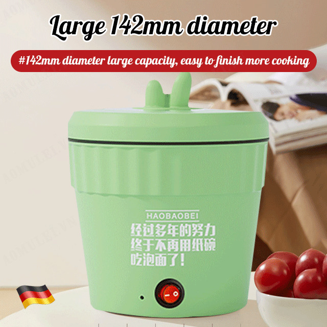 aomulei Mini Cooker Cooking Noodles Integrated Non-stick Pot