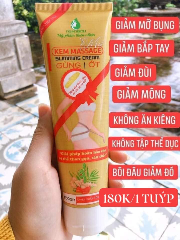 KEM TAN MỠ GỪNG ỚT NGÂN BÌNH