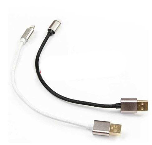 [HCM]Cáp sạc dây DÙ NGẮN 30cm JH cổng Lightning iPhone