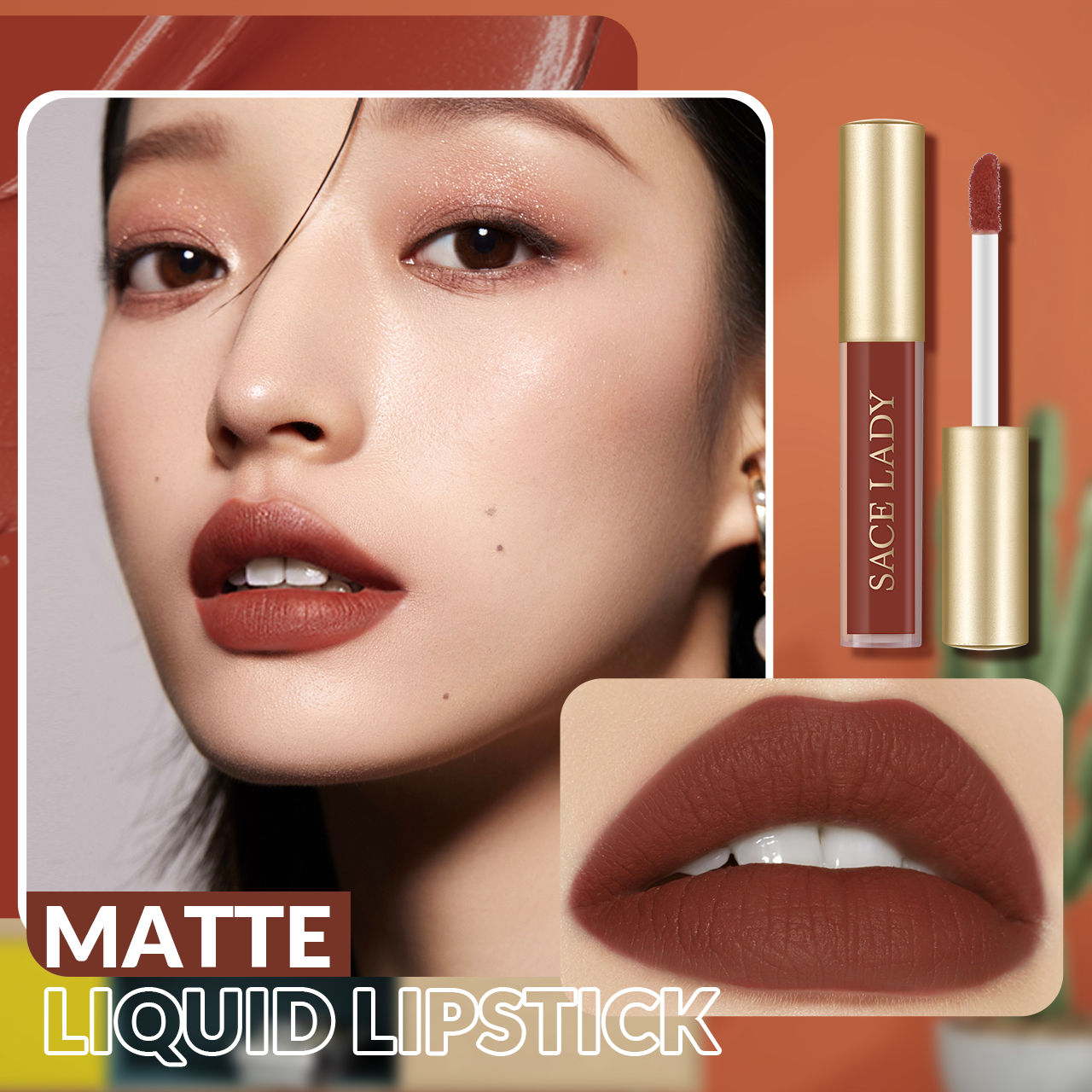 Mẫu Son Môi Dạng Lỏng Chống Thấm Nước SACE LADY 1.8ML