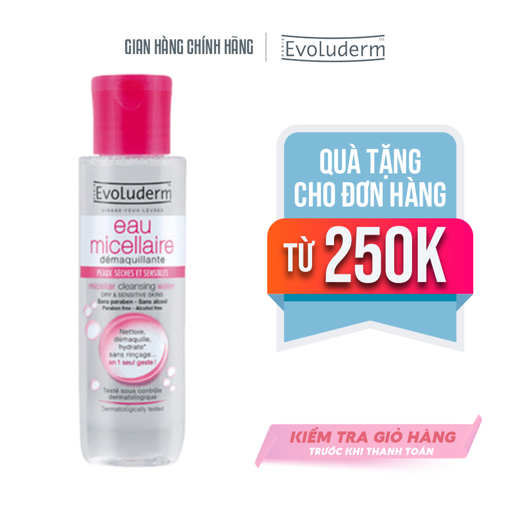 Nước Tẩy Trang Evoluderm 100ml