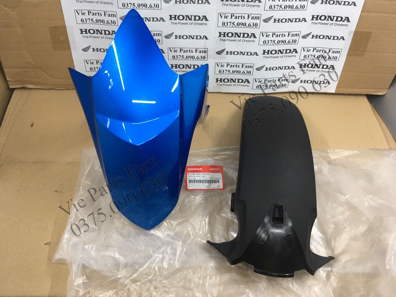 Bộ dè , chắn bùn trước winner v1 / winner đời đầu nhiều màu chính hiệu honda motor vn