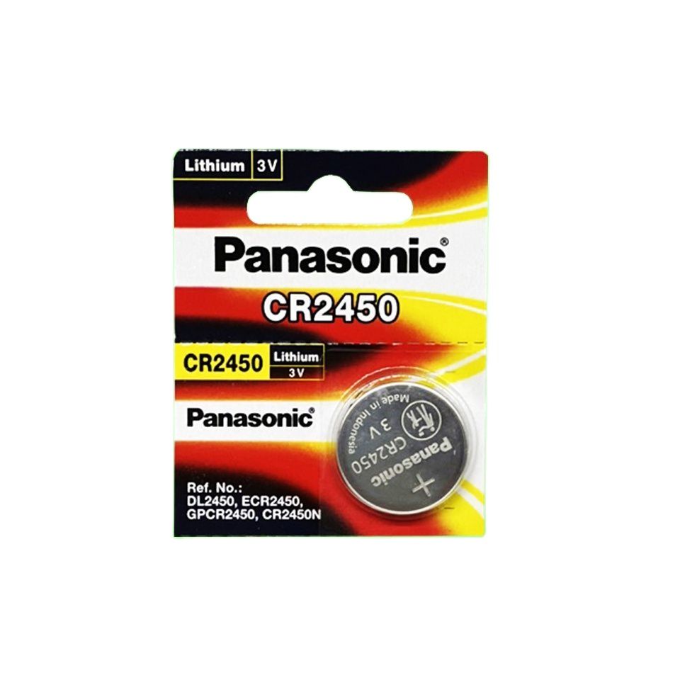 Pin CR2450 Panasonic lithium 3V vỉ 1 viên chính hãng