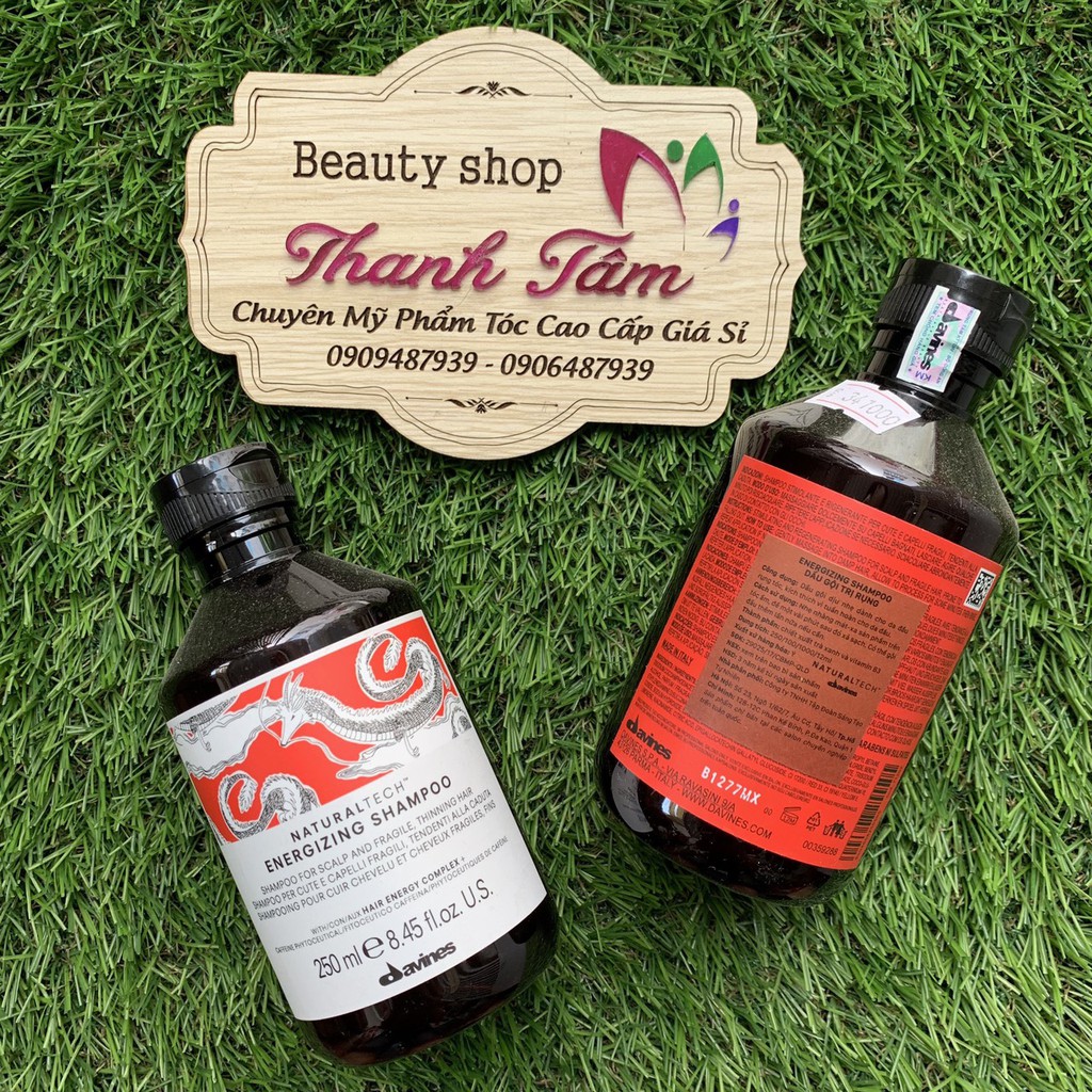 Dầu gội chống rụng tóc Davines NaturalTech Energizing Shampoo 250ml