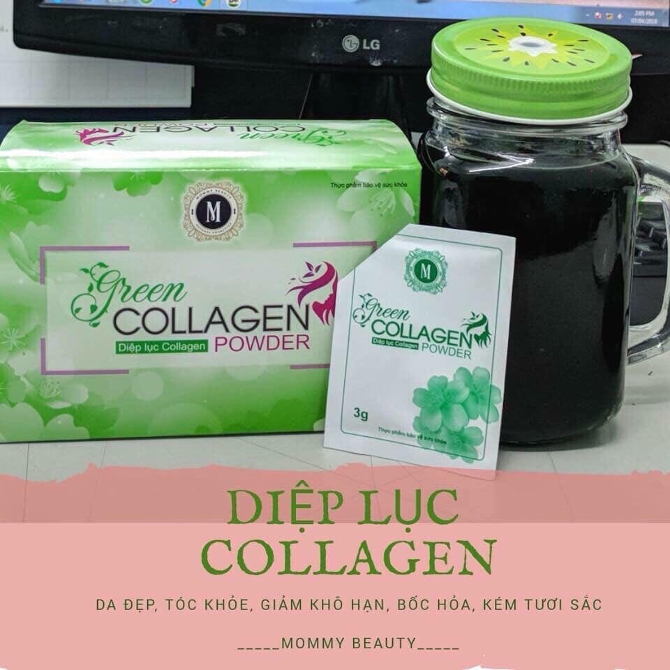 Tảo Diệp lục Collagen