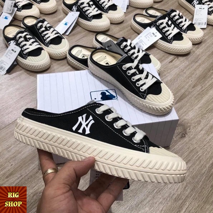 GIÀY THỂ THAO SNEAKER NỮ M.L.B ĐẠP GÓT PLAY BALL