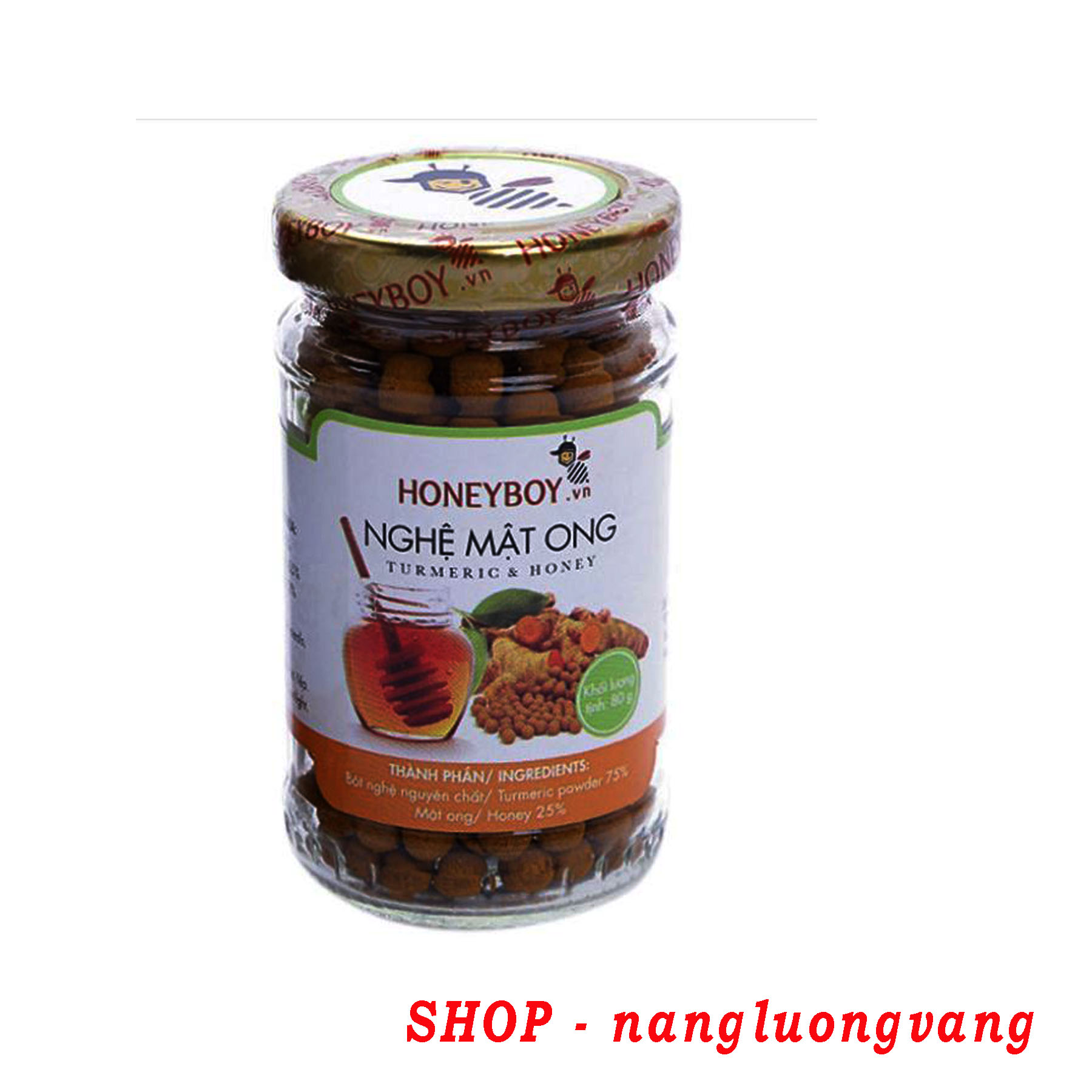Nghệ Mật ong Honeyboy 80g