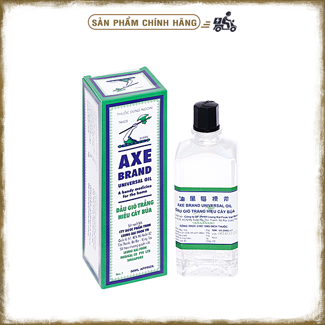 Dầu gió trắng hiệu cây búa (chai 56ml)