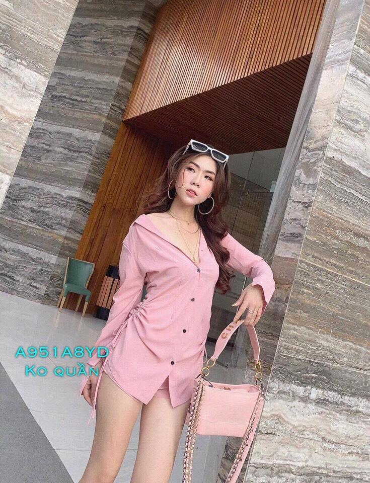 Áo sơ mi thiết kế rút eo cực HOT