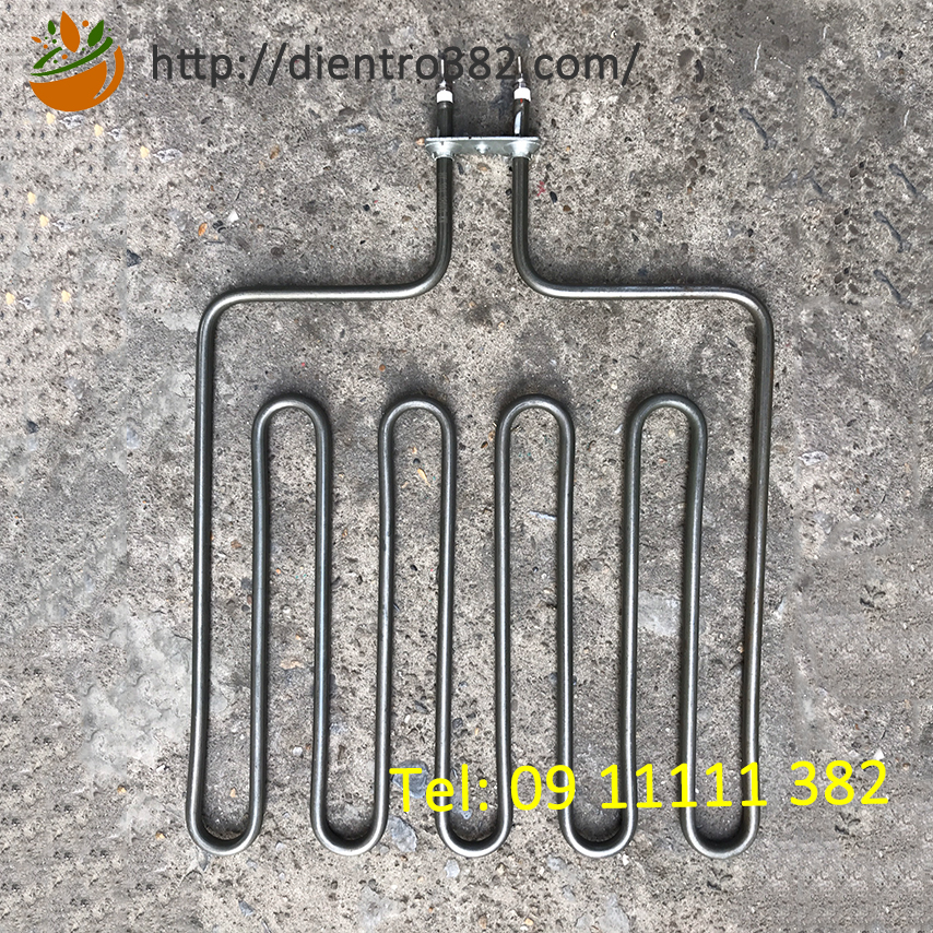 Điện trở lượn sóng hình bàn tay cho chảo rang cơm, thanh nhiệt lượn sóng cho tủ nướng inox 304.