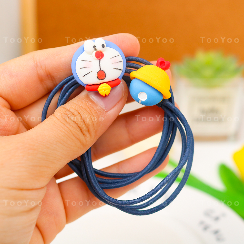 Dây chun cột tóc hình Doraemon Doremon dễ thương cute TooYoo BK00067