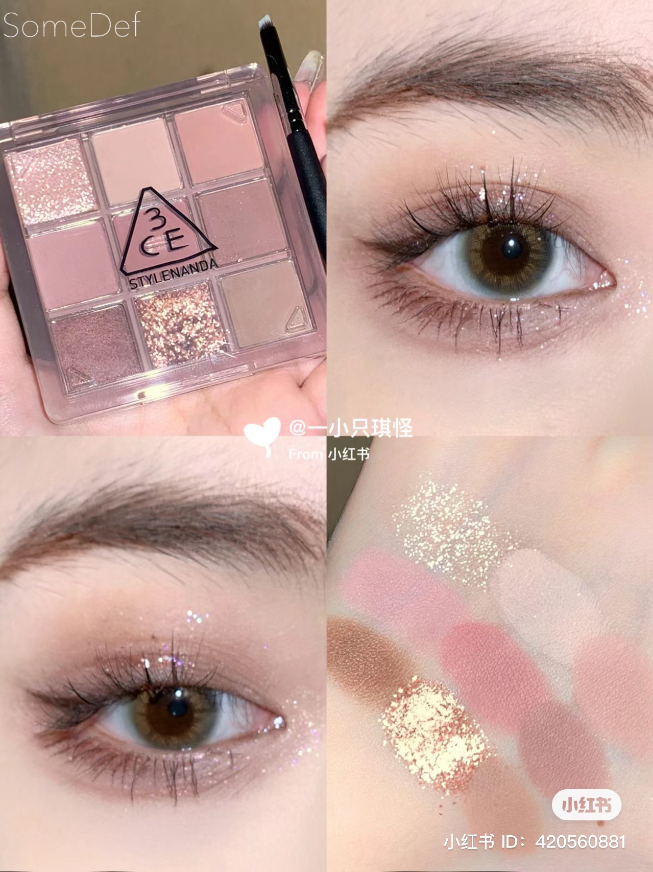 [FULL MÀU] Phấn Mắt 9 Ô 3CE Multi Eye Color Palette