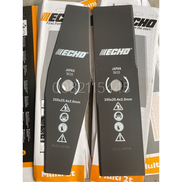 Lưỡi Dao Cắt Cỏ Echo vuông , vát 2li x 35cm