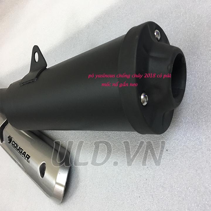 [HCM]pô sirius 2018 sơn chống cháy mốc nổ gắn future neo|pô xe máy