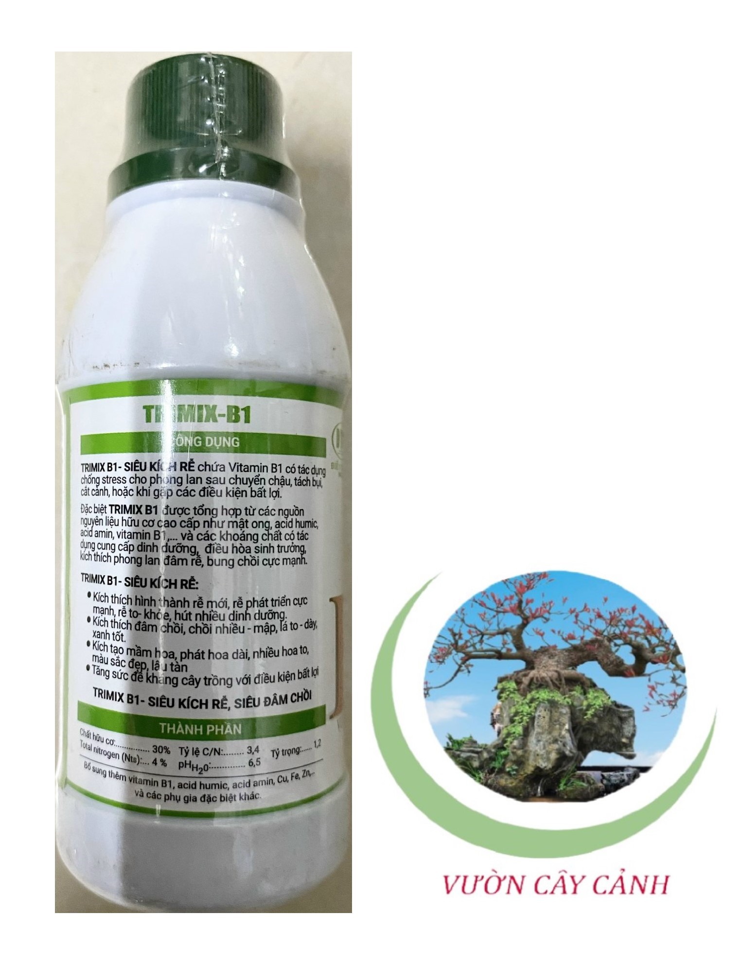 Trimix-B1 Kích rễ lan - Phân Bón Hữu cơ - #614A# 100ml