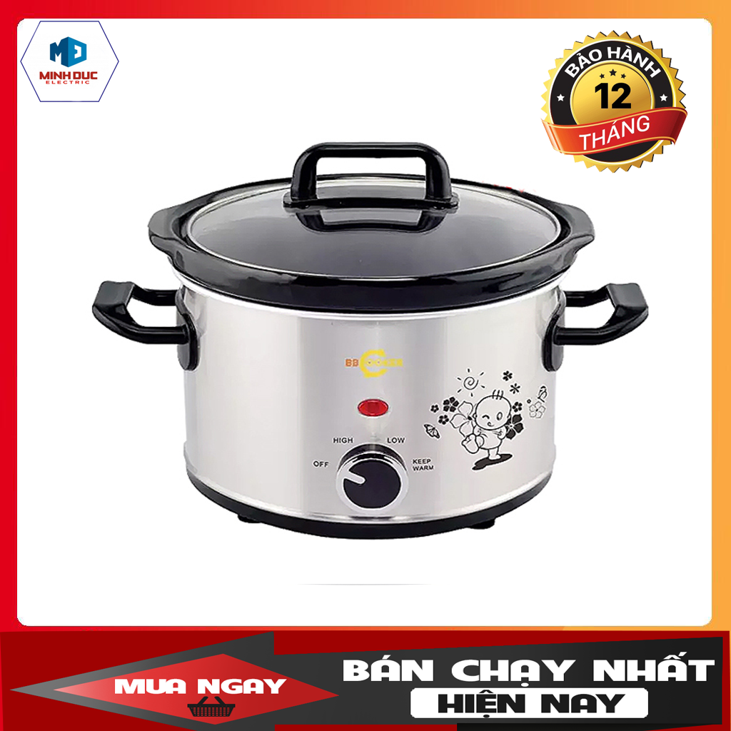Nồi nấu chậm BBcooker 3,5 lít