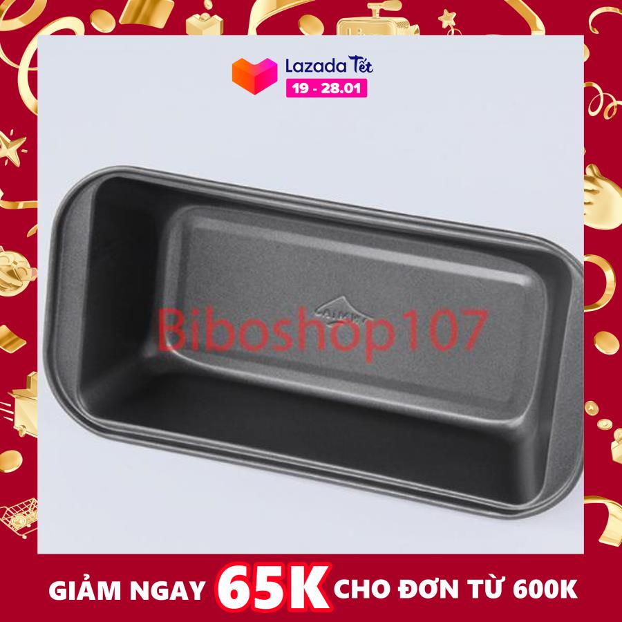 Khuôn chữ nhật chống dính cao cấp dùng làm bánh mỳ 18cm (Loaf mini)