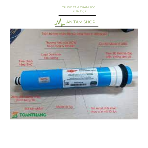 Màng RO DOW - lõi lọc số 4 máy lọc nước RO