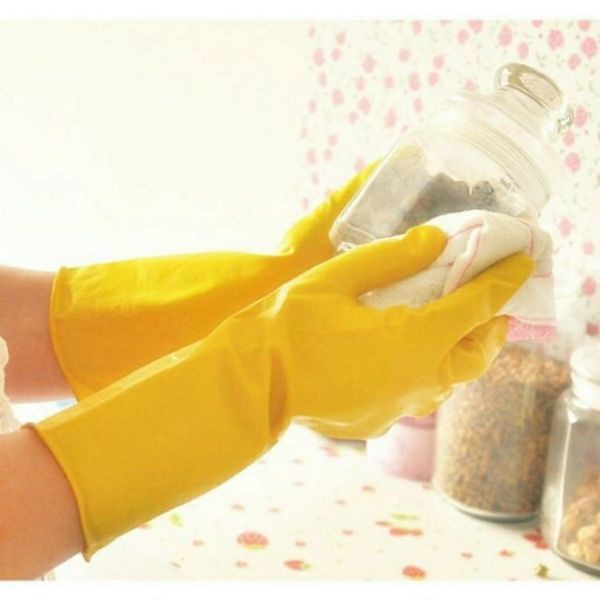 Bao tay cao su vệ sinh, rửa chén bát bền, nhẹ, dai