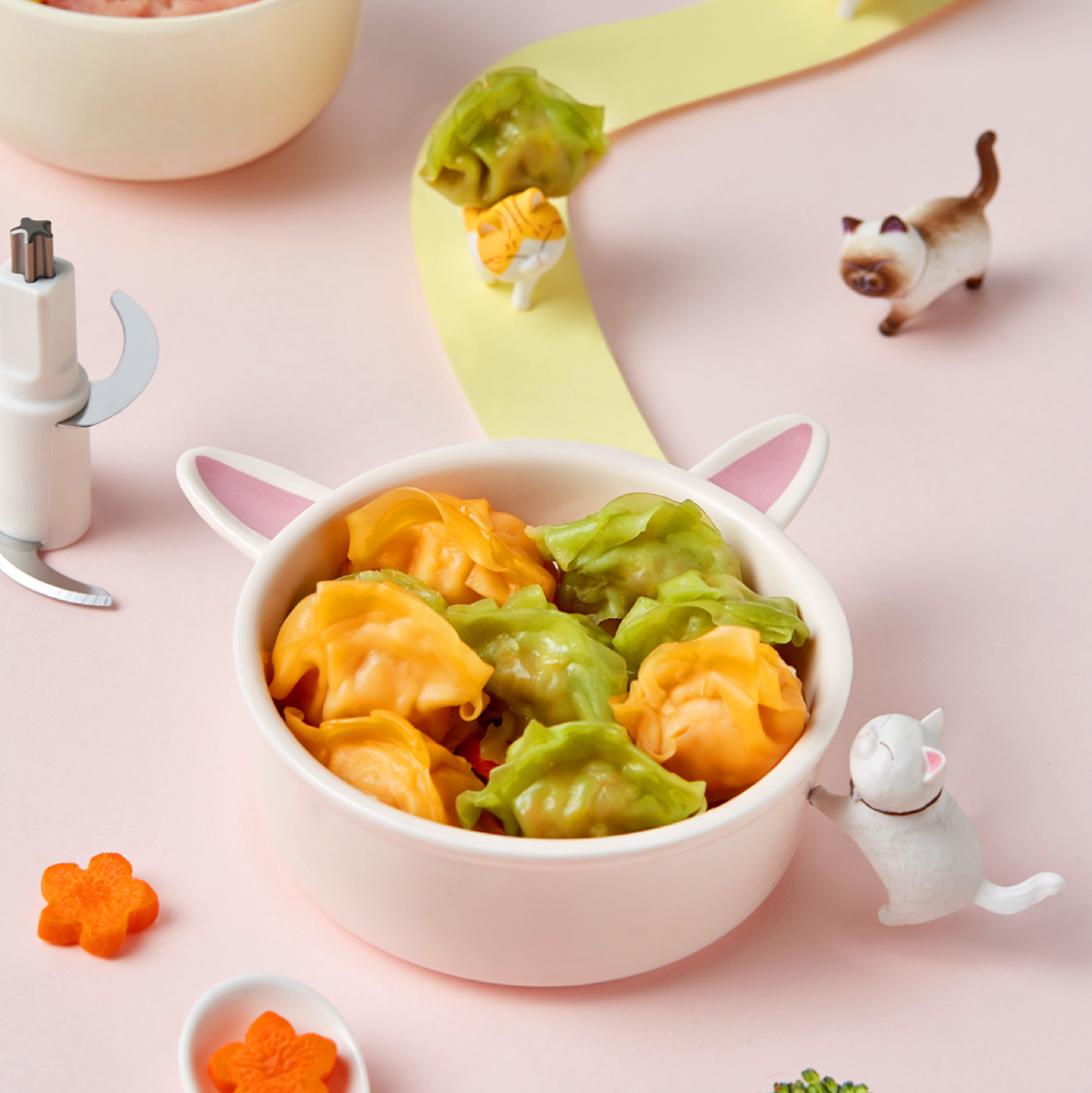 Máy xay thực phẩm mini Bear QSJ-B01P1
