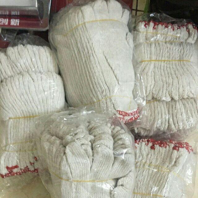 100 đôi Găng tay sợi bảo hộ