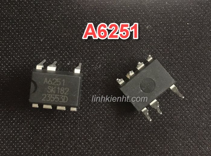 Linh kiện ic nguồn a6251 dip-7