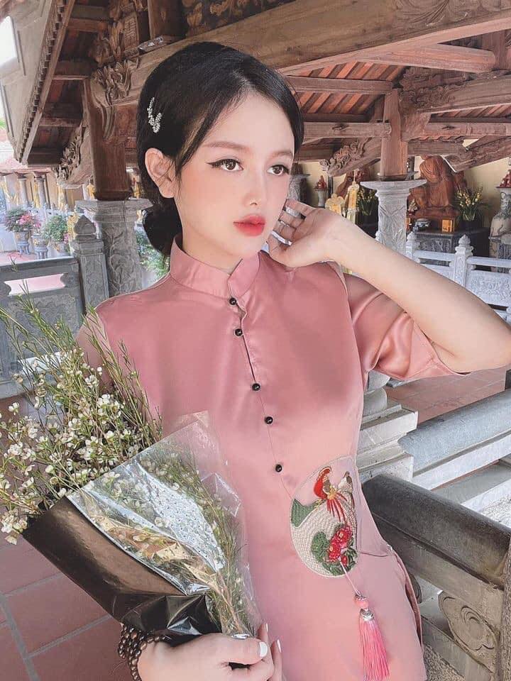 Set Đồ Đi Chùa Thêu Chất Vải Lụa Cao Cấp L10