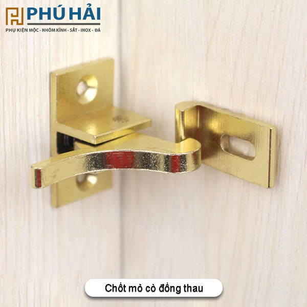 Chốt mỏ cò đồng thau, Chốt cửa hình con chim