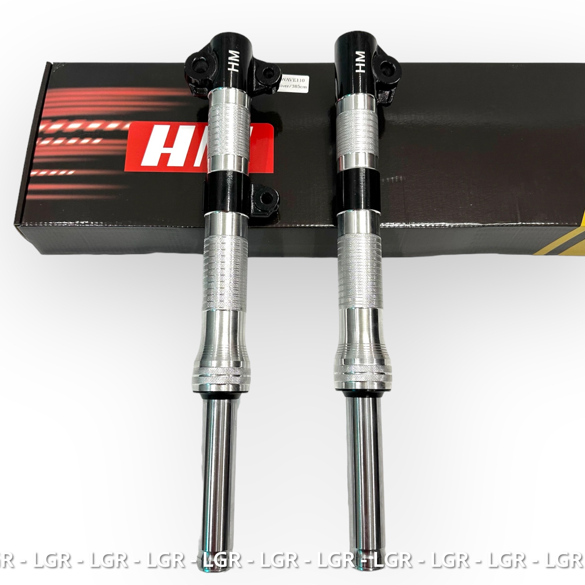 Phuộc Trước Phay Thái HM Màu Đen Căt Ty 3 Phân, Hạ 3 Phân Wave S110, Fuled
