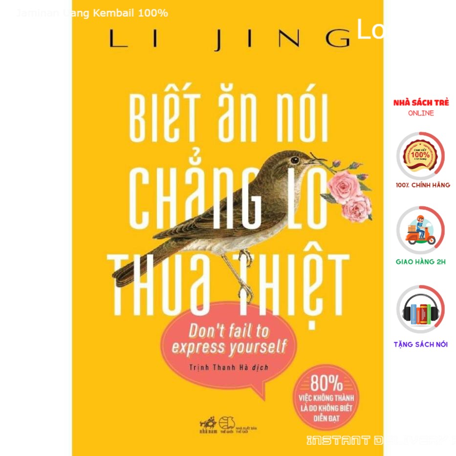Sách - biết ăn nói chẳng lo thua thiệt