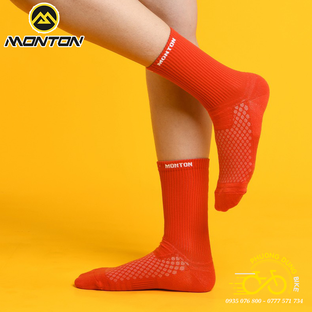 Tất (Vớ) chân thể thao đi xe MONTON 2022