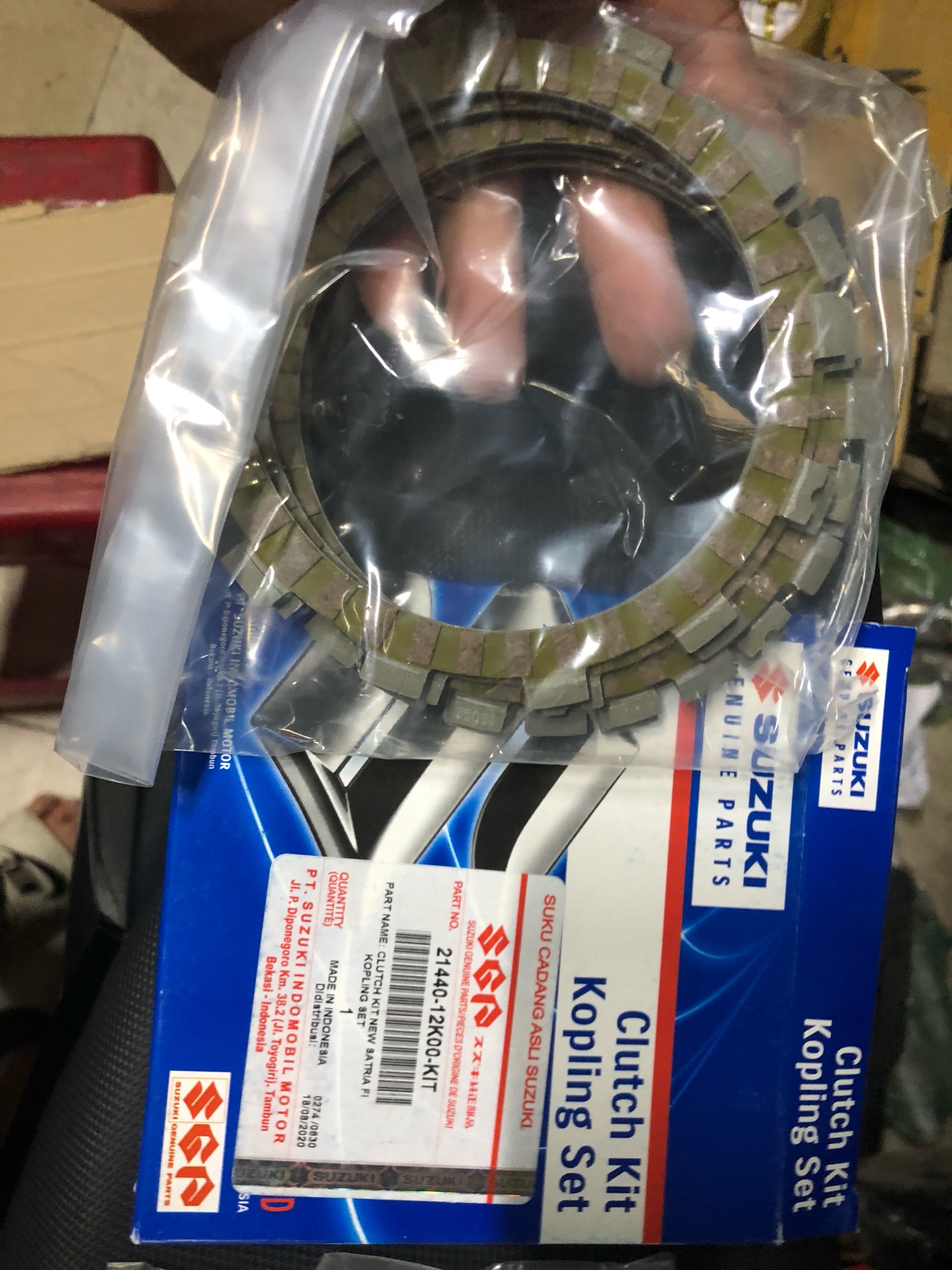 Bộ 5 lá bố nồi satria - Raider Fi Zin Nhập indo