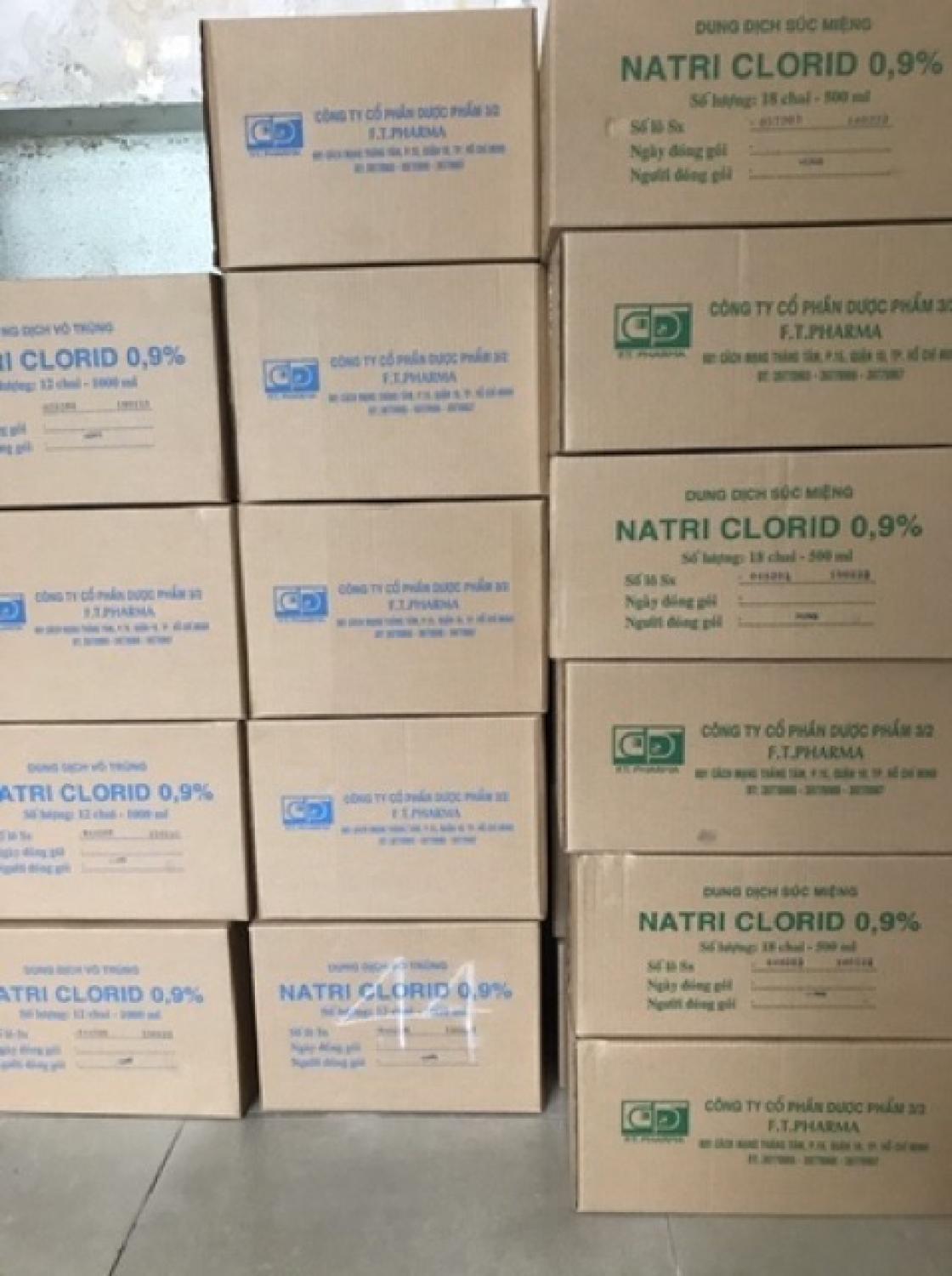Nước muối sát khuẩn vô trùng của công ty 3/2.