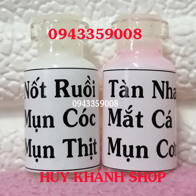 XOA NOT RUOI, TAN NHANG , MUN COC, MUN THIT