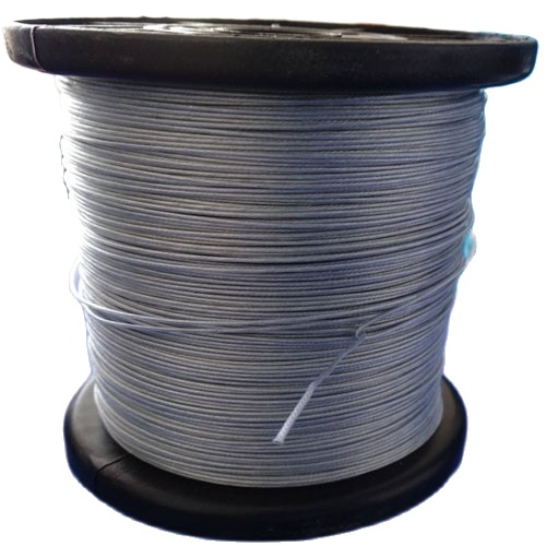 4 mét dây cáp bọc nhựa đường kính 3mm làm dây phơi, chằng chống giằng kéo cột, buộc đồ, cột đồ