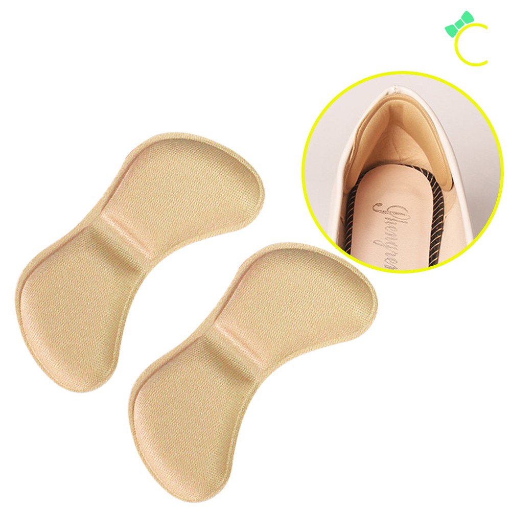 2 Cặp Miếng Dán Gót Giày Heel Liners Chống Trầy Gót Chân (4 Miếng Dán)